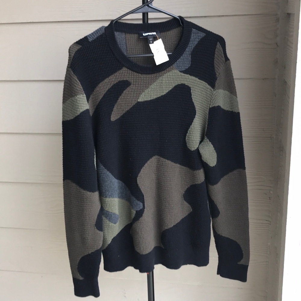 Men’s Express Camouflage Sweater